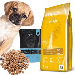 FITMIN Dog Mini Puppy 3kg karma dla psa + GRATISY