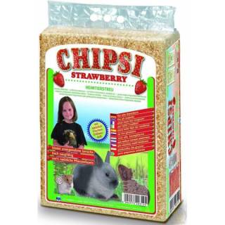 Chipsi strawberry 60l 3,2 kg "wiórowe"