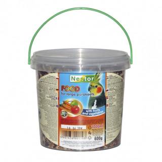 Nestor pokarm 1000ml papuga średnia owocowo-warzywny 830g