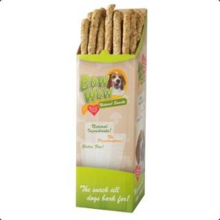 Bow wow kabanosy naturalne z płucami xxl bw335 40szt