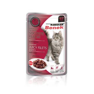 Super benek fileciki w sosie z wołowiną 85g