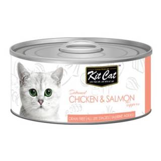 Kit cat chicken & salmon (kurczak z łososiem) kc-2166 80g