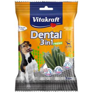 Vitakraft dental 3w1 fresh s 120g przysmak d/psa