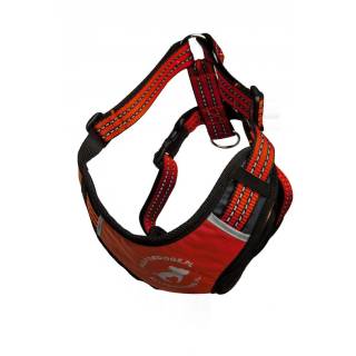 All for dogs sportowe szelki czerwone l