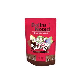 Dolina noteci superfood wołowina i serca gęsi 300g