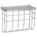 Zdjęcie produktu Kerbl metalowy paśnik na siano, z przykrywką, 25 x 9 x 17 cm 82858