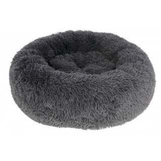 Kerbl legowisko dla psa fluffy, ciemnoszare, 18cm ø 60cm 80409
