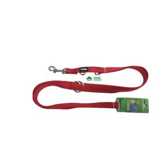 Kerbl smycz miami, 200 cm x 20 mm, czerwona 83698