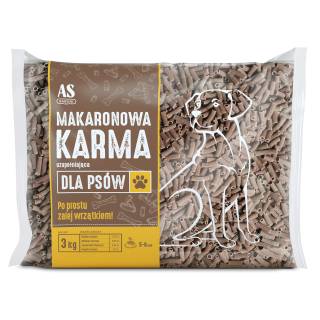 As babuni makaronowa karma dla psów 3kg