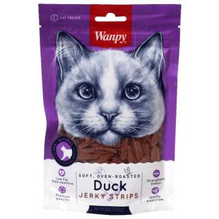 Wanpy duck jerky strips 80g