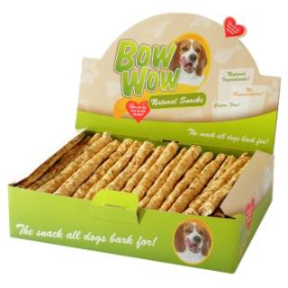 Bow wow paluszki naturalne z insektami, dynią i inuliną bw344 50szt