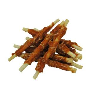 HEALTHY SNACK Filet z kurczaka na pałce ze skóry wołowej 15cm 500g [NS-231]