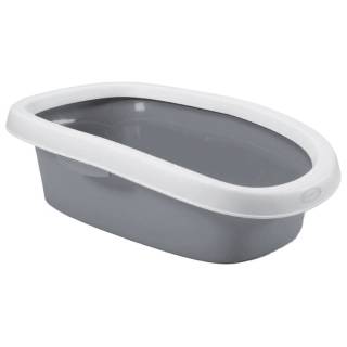 STEFANPLAST Kuweta SPRINT 10, biało-szara 43x31x14cm [86165]