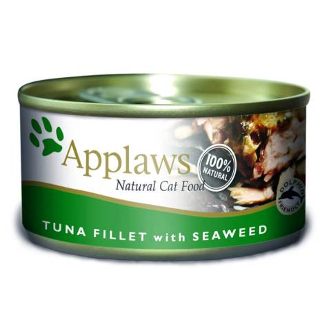 Applaws tuna fillet & seaweed (puszka tuńczyk & wodorosty) 70g 1009