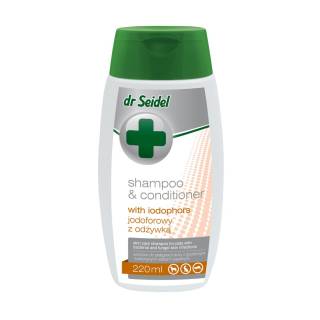 Dr seidel szampon jodoforowy z odżywką  220 ml