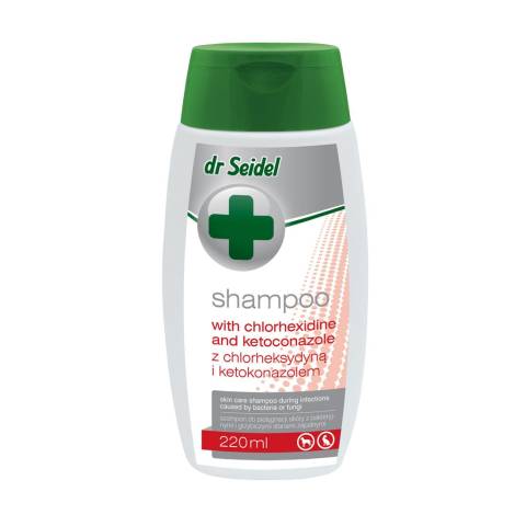 Dr seidel szampon z chlorheksydyną i ketokonazolem 220 ml