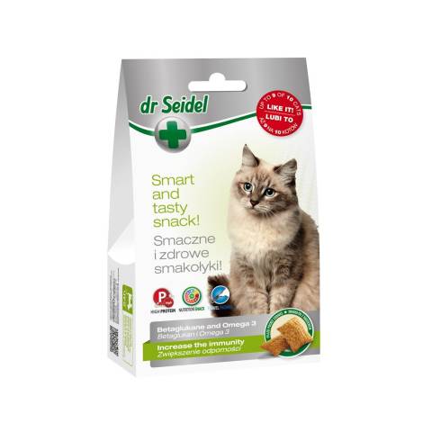 Dr seidel smakołyki na zwiększenie odporności dla kotów 50 g