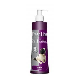 Fresh line szampon z odżywką dla psów juniorów  220 ml