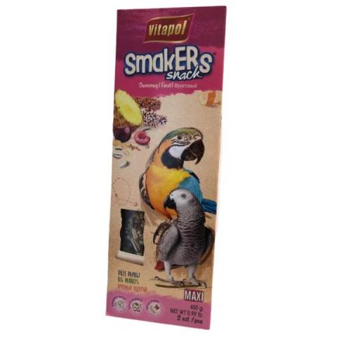Vitapol smakers owocowy dla dużych papug zvp-2703 450g