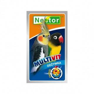 Nestor odżywka papuga średnia multivit 20g