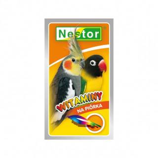 Nestor witaminy papuga średnia piórka 20g