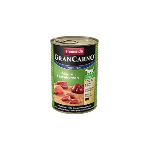 Animonda grancarno orginal adult puszki wołowina i serce kacze 400 g