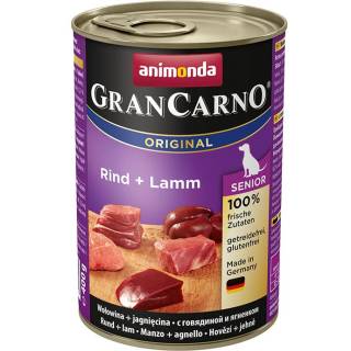 Animonda grancarno orginal senior puszki wołowina jagnięcina 400 g