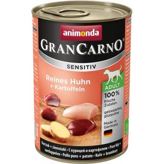 Animonda grancarno sensitive adult puszki czysty kurczak ziemniak 400 g
