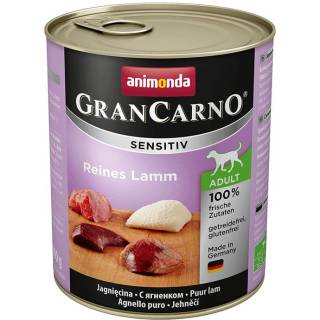 Animonda grancarno sensitive adult puszki czysta jagnięcina 800 g - wycofane