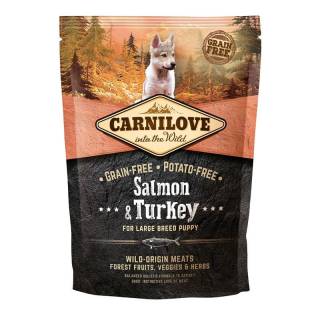 Carnilove salmon & turkey for large breed puppies 1,5kg