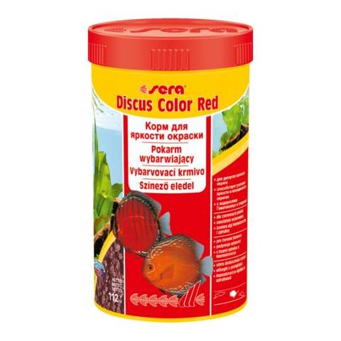 Sera discus color red 100 ml, granulat - pokarm dla pielęgnic se-00332 100 ml