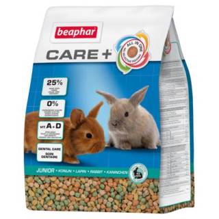 Beaphar care+ rabbit junior 1,5kg - karma dla młodych królików