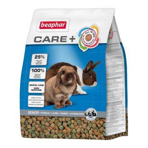 Beaphar care+ rabbit senior 1,5kg - karma dla królików seniorów powyżej 6 lat
