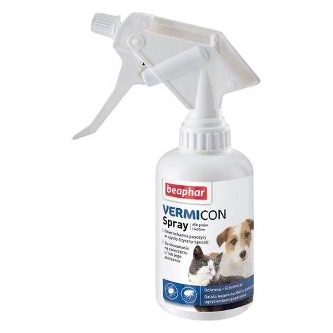 Beaphar vermicon spray 250ml - dla psów i kotów