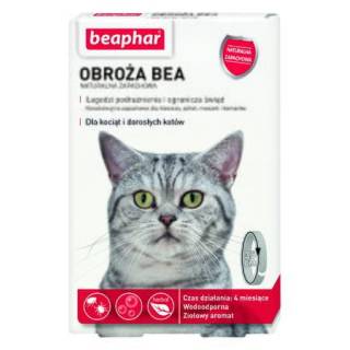Beaphar obroża bea naturalna zapachowa dla kociąt i kotów  waga!!!