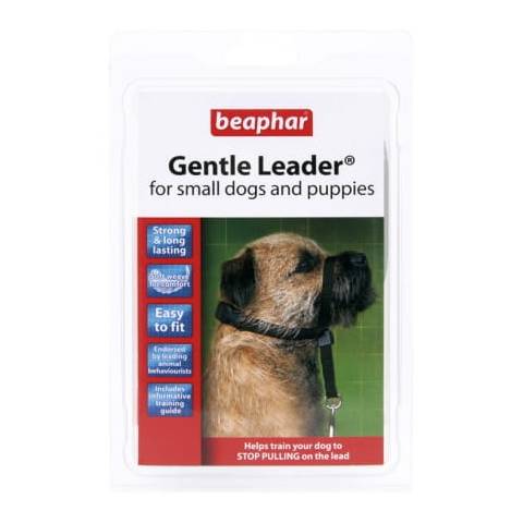 Beaphar gentle leader s - obroża mała czarna dla psów