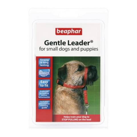 Beaphar gentle leader s - obroża mała czerwona dla psów