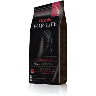 Fitmin dog for life lamb & rice 3kg