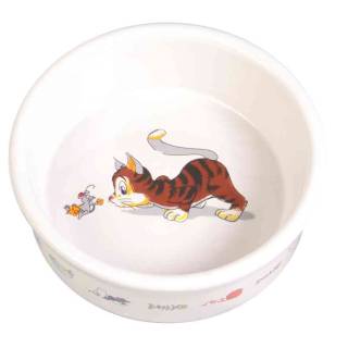 Trixie miska ceramiczna dla kota z motywem 200ml tx-4007