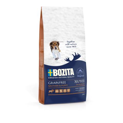 Bozita dog grain free mother and puppy elk 2 kg