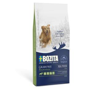 Bozita dog grain free adult plus elk 12 kg