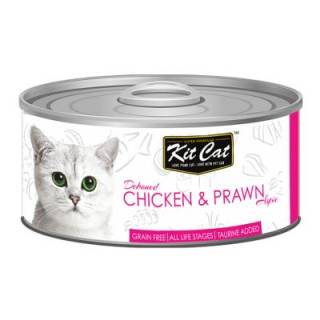 Kit cat chicken & prawn (kurczak z krewetkami) kc-2232 80g