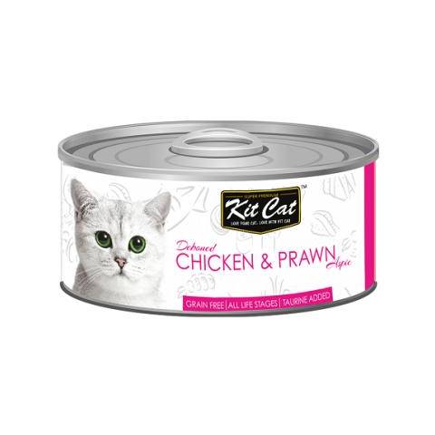 Kit cat chicken & prawn (kurczak z krewetkami) kc-2232 80g