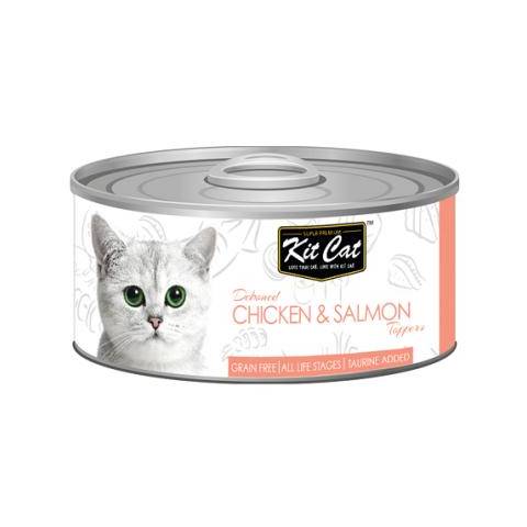 Kit cat chicken & salmon (kurczak z łososiem) kc-2166 80g
