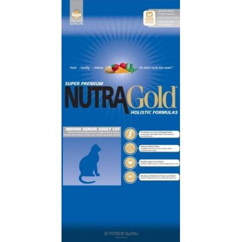 Nutra gold holistic indoor senior cat 3 kg