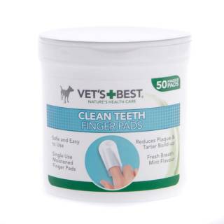 Vet's best czyściki do zębów napalcowe 80360 50szt