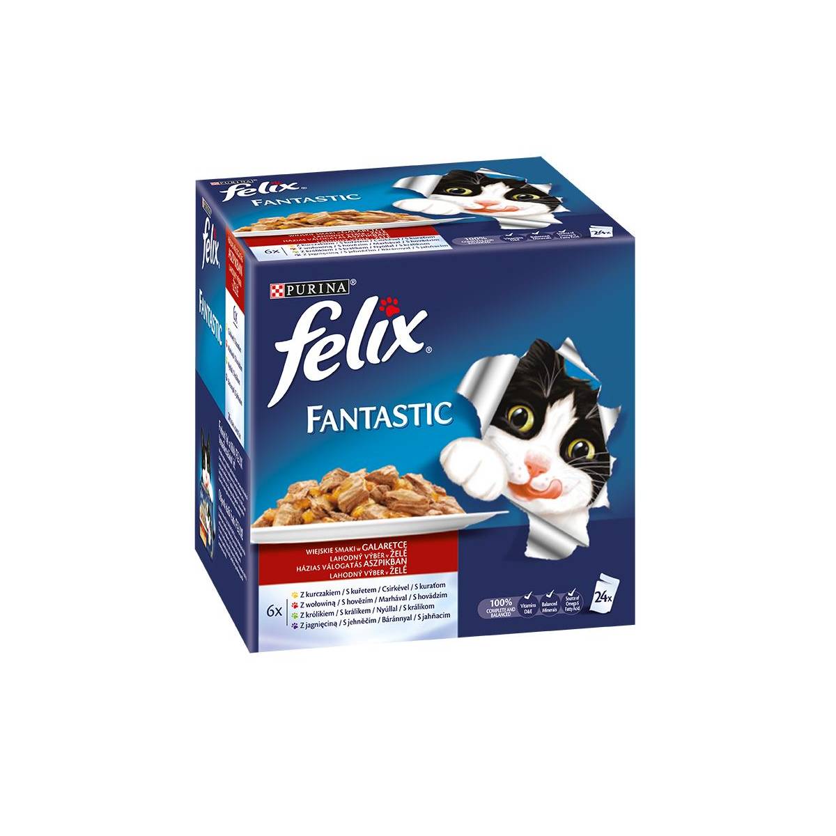 Felix fantastic 4 (24x100g) pl