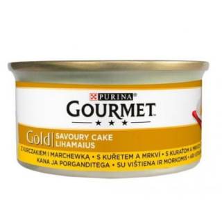Gourmet gold - savoury cake z kurczakiem i marchewką 85g