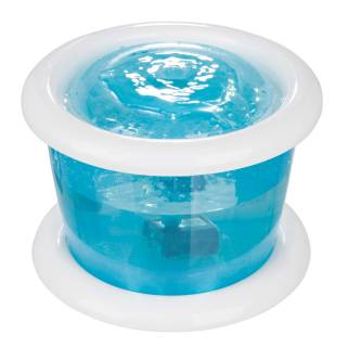 Trixie automatyczne poidło bubble stream, niebiesko/białe 3l tx-24464