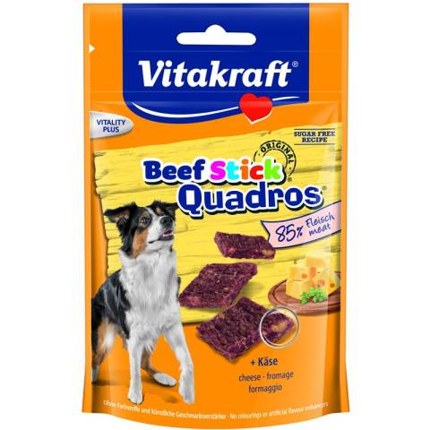 Vitakraft beef stick quadros ser 70g przysm d/psa